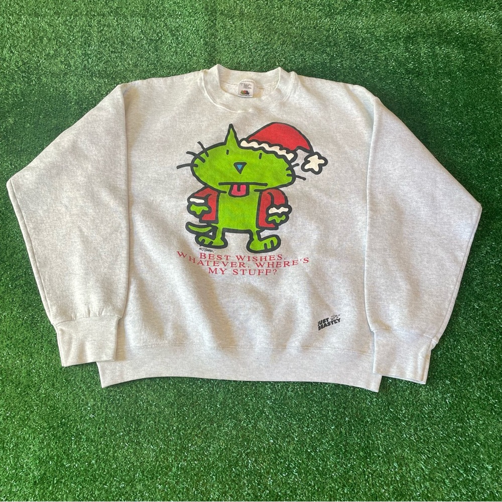 Vintage 90s Just Beastly crewneck